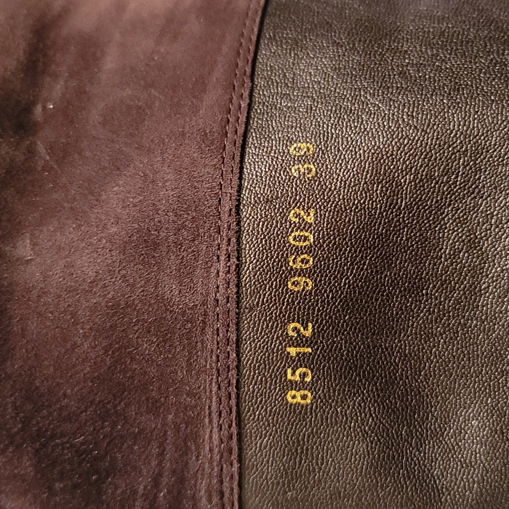 Sergio Rossi Black Suede Over the Knee Boots 39 - Picture 13 of 14